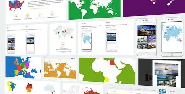 Super Interactive Maps for WordPress Plugin product artwork