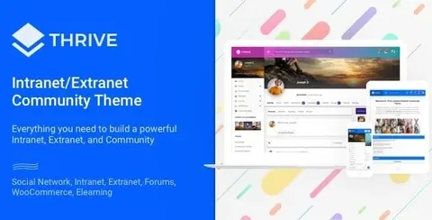 Thrive – Intranet & Community WordPress Theme product artwork