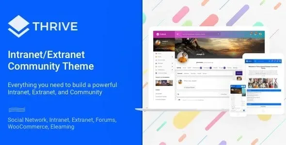 Thrive – Intranet & Community WordPress Theme product artwork