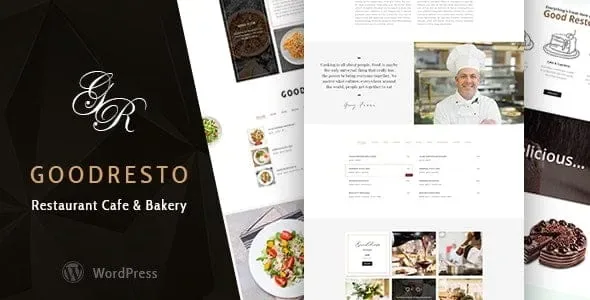 GoodResto – Restaurant WordPress Theme product artwork