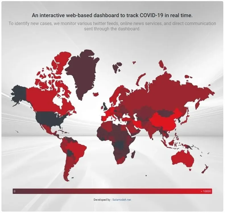 COVID-19 Coronavirus – Live Map WordPress Plugin product artwork