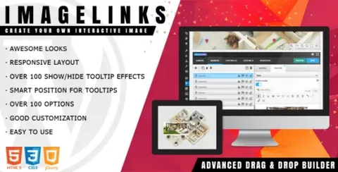 ImageLinks – Interactive Image Builder for WordPress product artwork