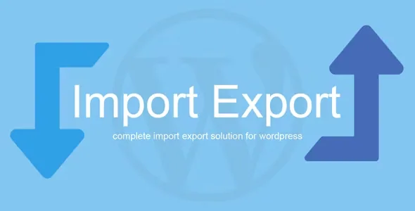 WP Import Export product artwork