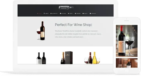 Winehouse WordPress Theme product artwork