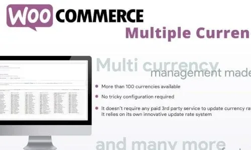 WooCommerce Multiple Currencies product artwork