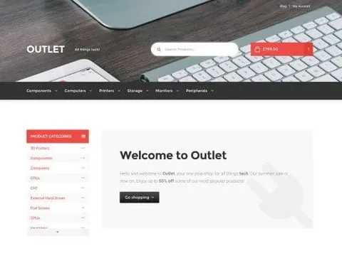 Outlet Storefront Theme product artwork