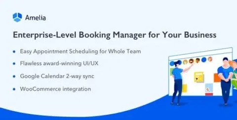 Amelia – Enterprise Level Appointment Booking product artwork
