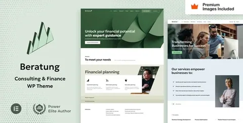 Beratung – Consulting WordPress Theme product artwork