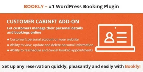 Bookly Customer Cabinet (Add-on) product artwork