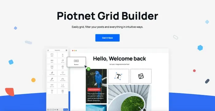 Piotnet Grid Builder product artwork