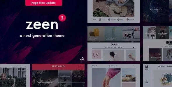 Zeen – Next Generation Magazine WordPress Theme product artwork