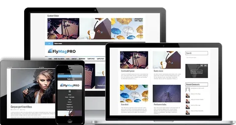 FlyMag Pro WordPress Theme product artwork