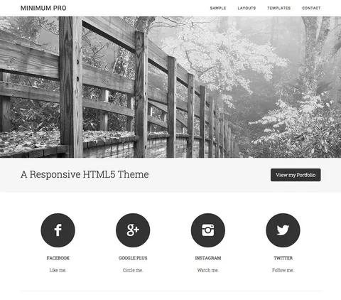 Minimum Pro Theme product artwork