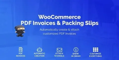 WooCommerce PDF Invoices & Packing Slips product artwork