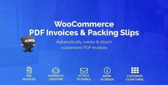 WooCommerce PDF Invoices & Packing Slips product artwork