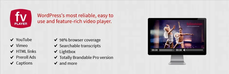 FV Flowplayer Video Player Pro product artwork