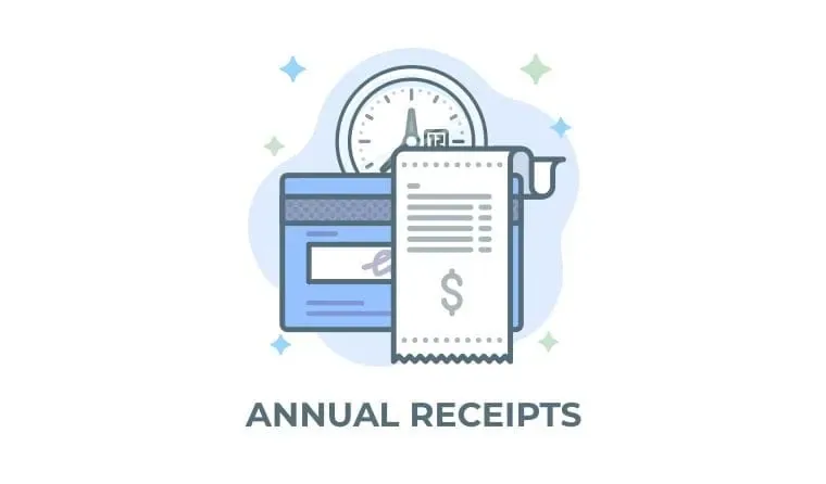 Give Annual Receipts product artwork