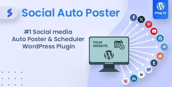 Social Auto Poster – WordPress Plugin product artwork