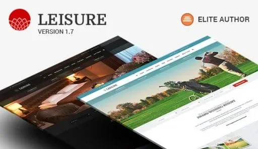 Leisure – Hotel WordPress Theme product artwork