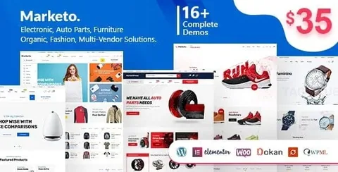 Marketo – eCommerce & Multivendor Marketplace Woocommerce WordPress Theme product artwork