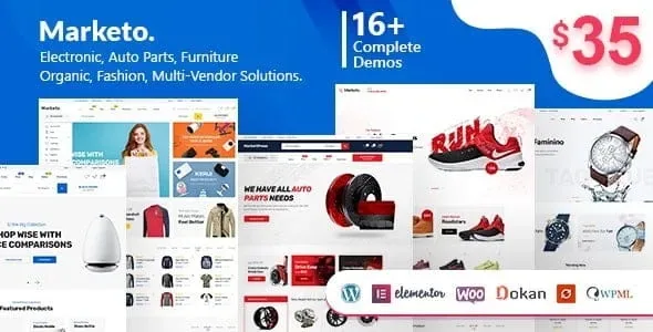 Marketo – eCommerce & Multivendor Marketplace Woocommerce WordPress Theme product artwork
