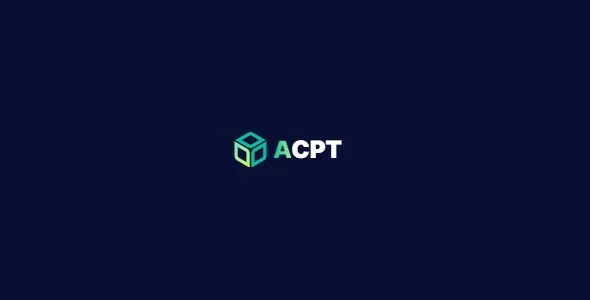 ACPT Pro (Advanced Custom Post Types) product artwork