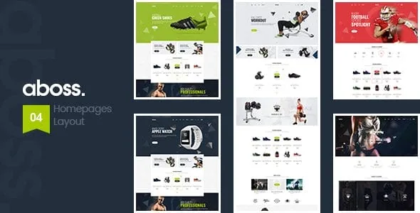 Aboss – Responsive Theme for WooCommerce WordPress product artwork