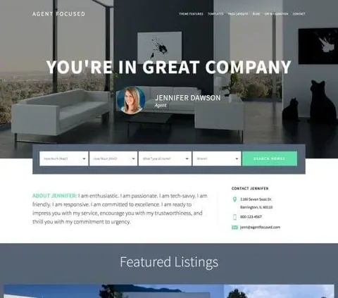 Studiopress Agent Focused Pro Theme product artwork
