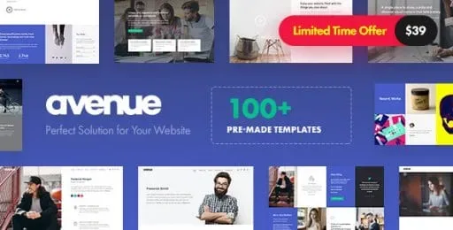 Avenue – Creative Multi-Purpose WordPress Theme product artwork