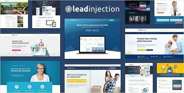 Leadinjection – Landing Page Theme product artwork