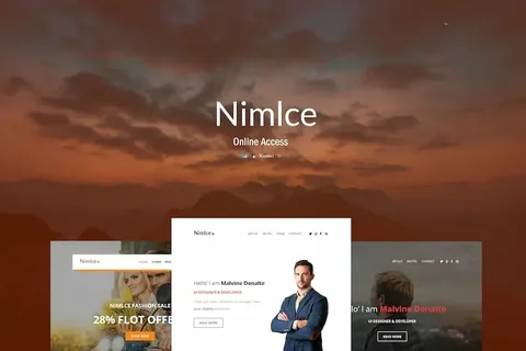 Nimlce – Responsive E-mail Templates set product artwork