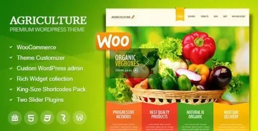 Agriculture – All-in-One WooCommerce WP Theme product artwork