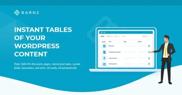 Posts Table Pro product artwork