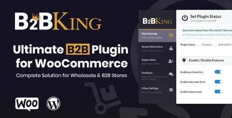 B2BKing – The Ultimate WooCommerce B2B & Wholesale Plugin product artwork
