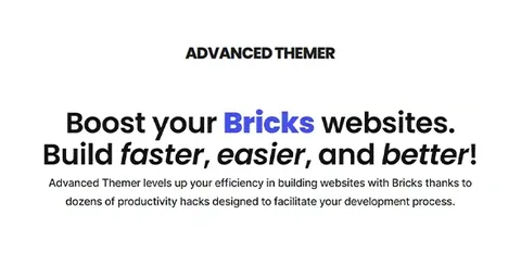 Advanced Themer for Bricks product artwork