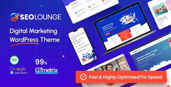 SEO Lounge – Digital Marketing Theme product artwork
