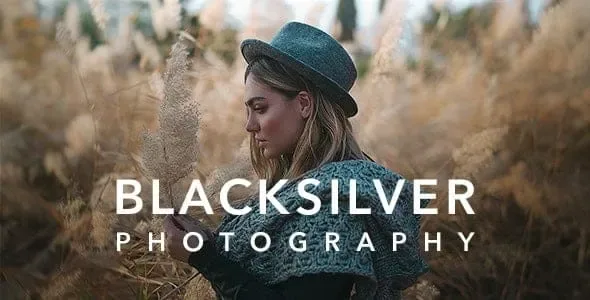 Blacksilver – Photography Theme for WordPress product artwork