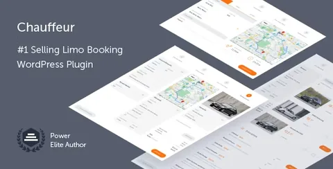 Chauffeur Taxi Booking System for WordPress product artwork