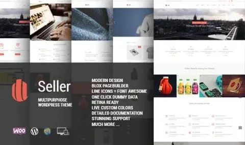 Seller WordPress Theme product artwork