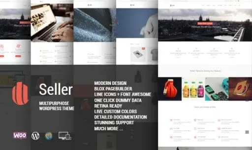 Seller WordPress Theme product artwork