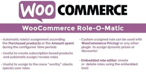WooCommerce Role-O-Matic product artwork