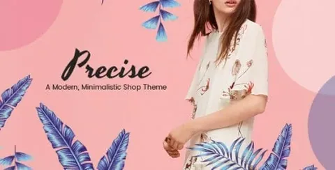 Precise – A Modern, Minimalistic Shop Theme product artwork