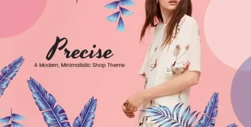 Precise – A Modern, Minimalistic Shop Theme product artwork