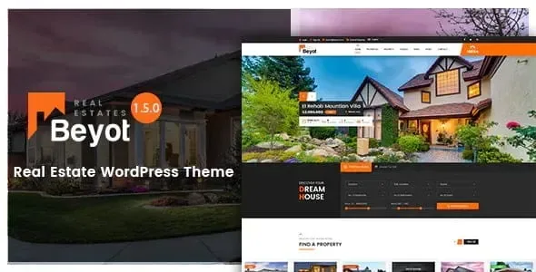 BEYOT – WordPress Real Estate Theme product artwork