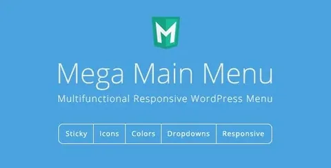 Mega Main Menu – WordPress Menu Plugin product artwork