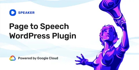 Speaker – Page to Speech Plugin for WordPress product artwork