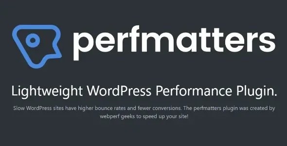 Perfmatters – Lightweight WordPress Performance Plugin product artwork