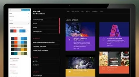 Metro customizr product artwork