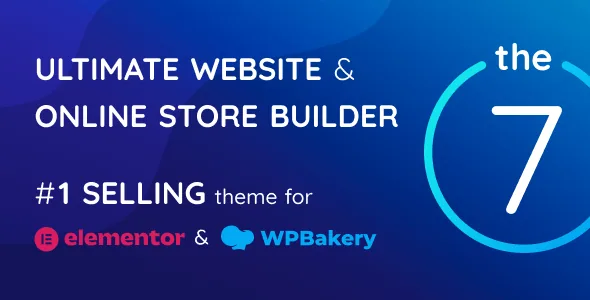 The7 Multi-Purpose Website Building Toolkit product artwork