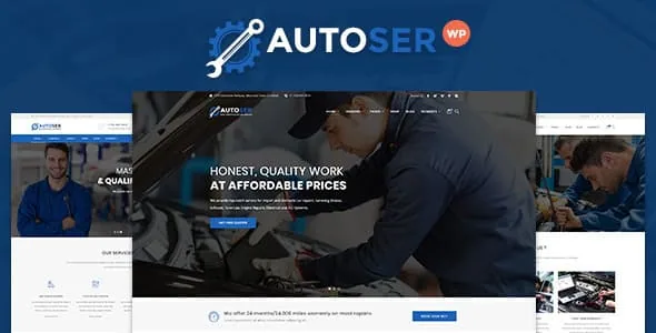 Autoser – Car Repair & Auto Service WP Theme product artwork